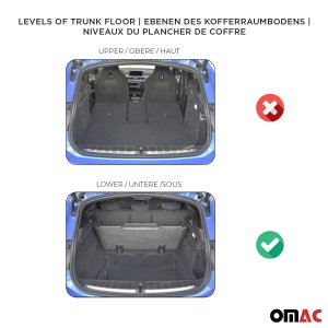 Mini Cooper S Trunk Mat - Omac - Proline TPE - Black - 2014